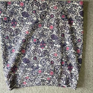 Ann Taylor Floral and Paisley Pencil Skirt Size 14